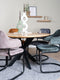 Eetkamerstoel Fox Antraciet 01 - Vintage Velvet