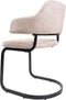 Eetkamerstoel Fox Naturel 07 - Vintage Velvet