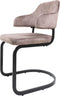 Eetkamerstoel Fox Taupe 08 - Vintage Velvet