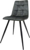 Eetkamerstoel Galgary Army Green 21 - Vintage Velvet