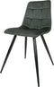 Eetkamerstoel Galgary Army Green 21 - Vintage Velvet