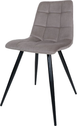 Eetkamerstoel Galgary Taupe 08 - Vintage Velvet