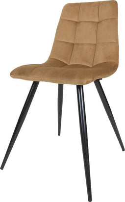 Eetkamerstoel Galgary Velvet Oker