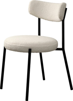 Eetkamerstoel Gimli Off White Teddy - Giga Living