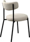 Eetkamerstoel Gimli Off White Teddy - Giga Living