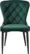 Eetkamerstoel Granby Groen Velvet - Giga Living