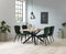 Eetkamerstoel Granby Groen Velvet - Giga Living