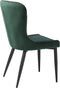 Eetkamerstoel Granby Groen Velvet - Giga Living