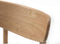 Eetkamerstoel Grijs Bouclé - Naturel Eiken - 50x46x81cm - Elim - Giga Living