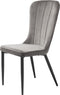 Eetkamerstoel Hudson Grijs Velvet - Giga Living