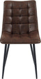 Eetkamerstoel Lucille - Dark Brown 1 stuks