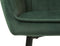 Eetkamerstoel Melfort Met Armleuning Groen Velvet - Giga Living