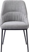 Eetkamerstoel Meridian Mid Grijs Tweed - Giga Living