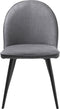 Eetkamerstoel Minto Grijs Fabric - Giga Living
