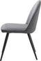 Eetkamerstoel Minto Grijs Fabric - Giga Living