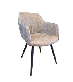 Eetkamerstoel Montana - Taupe | BY-OLAF (set van 2)