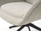 Eetkamerstoel Off White stof - Draaibaar - Lynn - Giga Living