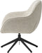 Eetkamerstoel Off White stof - Draaibaar - Lynn - Giga Living