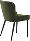 Eetkamerstoel Ontario Forest Groen Bouclé - Giga Living