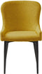 Eetkamerstoel Ontario Mosterd Bouclé - Giga Living