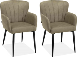 Eetkamerstoel Pedri - Thyme (set van 2 stuks)