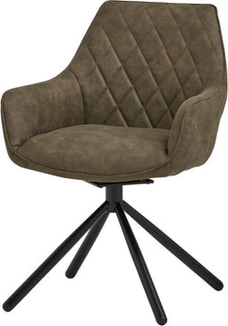 Eetkamerstoel Rebel Spider - Cowboy - Olive nr. 411