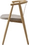 Eetkamerstoel Relate Naturel Latte Eiken - Giga Living