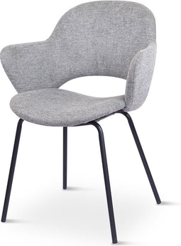 Eetkamerstoel Rowley Grijs - Giga Living