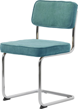Eetkamerstoel Rupert Blauw Fabric - Giga Living