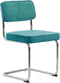 Eetkamerstoel Rupert Blauw Fabric - Giga Living