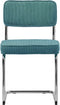 Eetkamerstoel Rupert Blauw Fabric - Giga Living