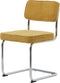 Eetkamerstoel Rupert Geel Fabric - Giga Living