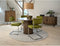 Eetkamerstoel Rupert Groen Fabric - Giga Living