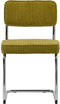 Eetkamerstoel Rupert Groen Fabric - Giga Living