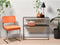 Eetkamerstoel Rupert Oranje Fabric - Giga Living
