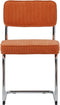Eetkamerstoel Rupert Oranje Fabric - Giga Living