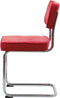 Eetkamerstoel Rupert Rood Fabric - Giga Living