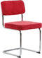 Eetkamerstoel Rupert Rood Fabric - Giga Living