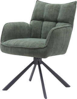 Eetkamerstoel Select Marilla Forest Green - Giga Living