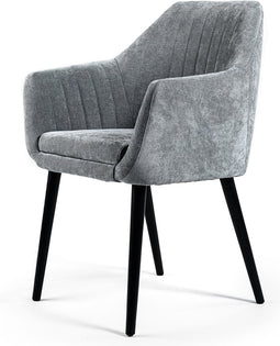 Eetkamerstoel, stof Parker, P311 grijs