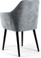Eetkamerstoel, stof Parker, P311 grijs