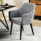 Eetkamerstoel, stof Parker, P311 grijs