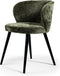 Eetkamerstoel, stof Roman, R156 groen