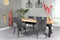 Eetkamerstoel, stof Vintage Velvet, V230 antraciet