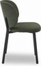 Eetkamerstoel Swan Forest Green Bouclé - Giga Living