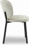 Eetkamerstoel Swan Off White Bouclé Semi-Kd - Giga Living