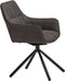 Eetkamerstoel 'Targa Spider' Cowboy Grey | Le Chair
