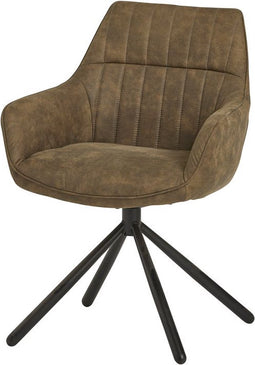Eetkamerstoel 'Targa Spider' Cowboy Olive | Le Chair