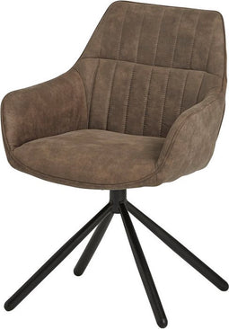 Eetkamerstoel 'Targa Spider' Cowboy Stone | Le Chair