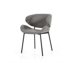 Eetkamerstoel Tess - Grijs Spark | Eleonora